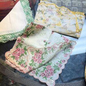 Vintage Handkerchief set of 3